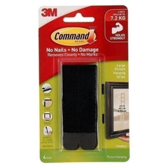 COMMAND Strips 17206BLK Pk4 Bx6 Tristar Online