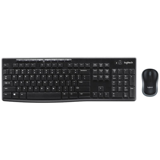 LOGITECH MK270R Wireless Keyboard and Mouse Combo 2.4GHz Wireless Compact Long Battery Life 8 Shortcut keys  KBLT-MK235 Tristar Online