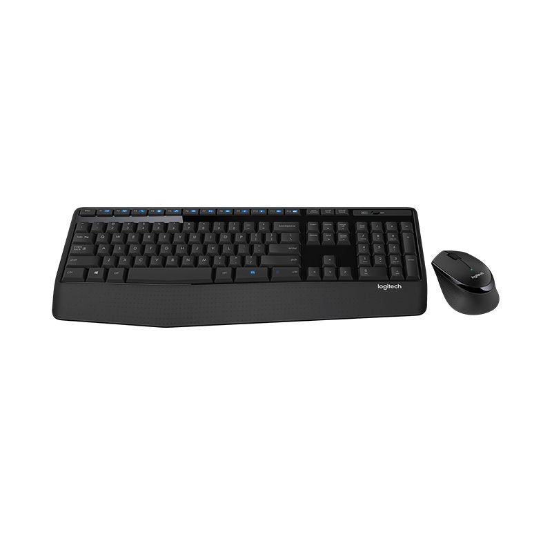 LOGITECH MK345 Wireless Keyboard & Mouse Combo Full Size 12 Media Key Long Battery Life Comfortable Tristar Online