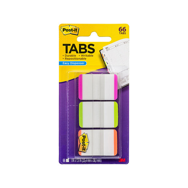 POST-IT Tab 686L-PGO 25x36 Pack of 3 Bx6 Tristar Online