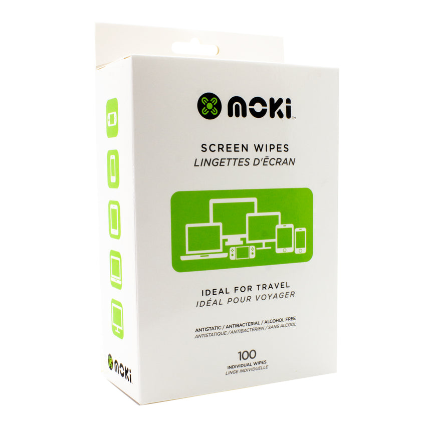 MOKI Screen Wipes Box (100) Tristar Online