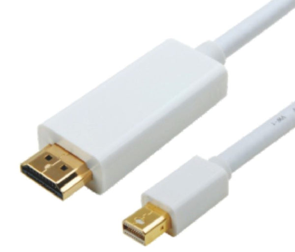 ASTROTEK Mini DisplayPort DP to HDMI Cable 5m - 20 pins Male to 19 pins Male 32AWG Gold Plated Tristar Online