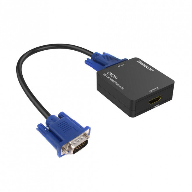 SIMPLECOM CM201 Full HD 1080p VGA to HDMI Converter with Audio Tristar Online