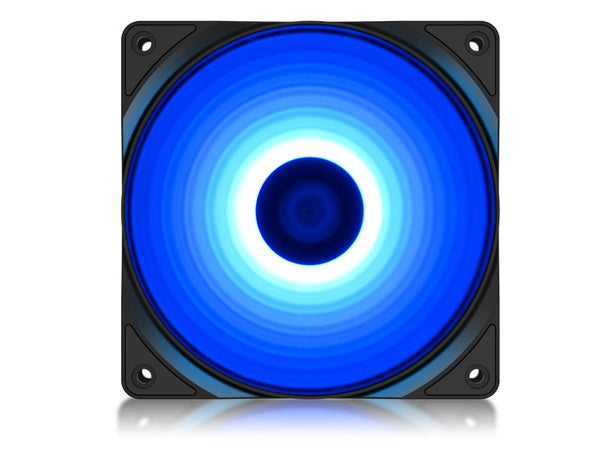 DEEPCOOL RF120B High Brightness Case Fan With Built-in Blue LED (DP-FLED-RF120-BL) Tristar Online