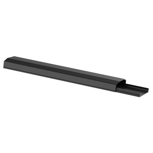 BRATECK Plastic Cable Cover - 250mm Material: Polyvinyl ChloridePVC Dimensions 60x20x250mm - Black Tristar Online