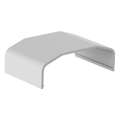 BRATECK Plastic Cable Cover Joint Material:ABS Dimensions 64x21.5x40mm - White Tristar Online