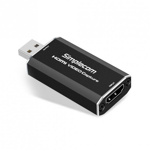 SIMPLECOM DA315 HDMI to USB 2.0 Video Capture Card Full HD 1080p for Live Streaming Recording - Elgato, Avermedia Tristar Online