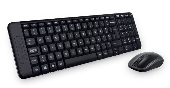 LOGITECH MK220 Wireless Keyboard & Mouse Combo Much smaller design, same keys 2.4 GHz 128-bit AES encryption Fewer battery hassles Tristar Online