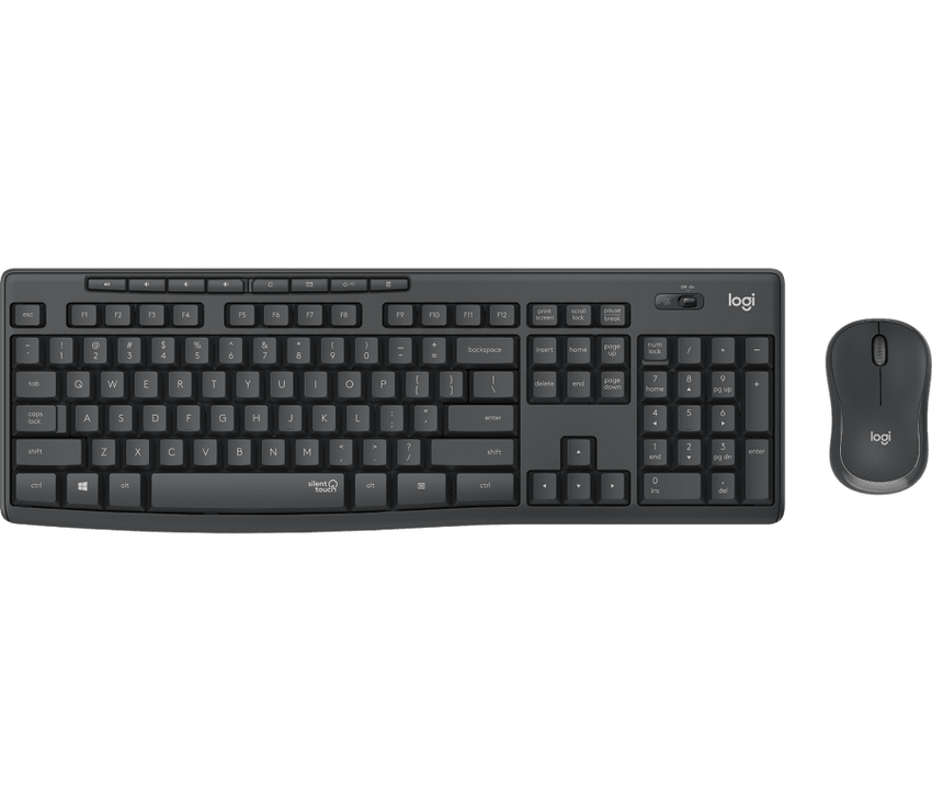 LOGITECH MK295 WIRELESS SILENT KEYBOARD AND MOUSE COMBO, 2.4GHZ USB RECEIVER - Tristar Online