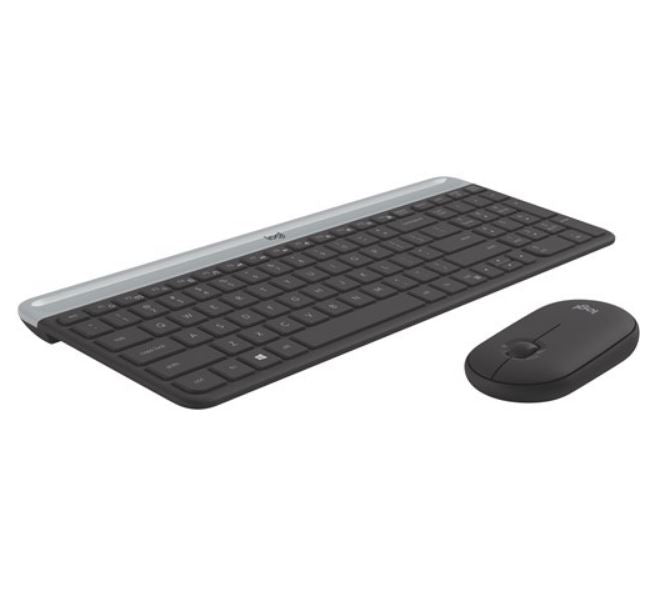 LOGITECH MK470 Slim Wireless Keyboard Mouse Combo Nano Receiver 1 Yr Tristar Online