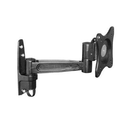 Brateck Single Monitor Wall Mount tilting & Swivel Wall Bracket Mount Vesa 75mm/100mm For most 13''-27' LED, LCD flat panel TVs; up to 15kg Tristar Online