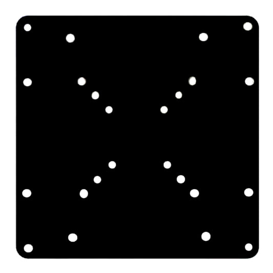 Brateck LCD 200X200 VESA Extension Plate Fit most 23'- 42' LED, LCD, Plasma flat panel TVs , Weight Capacity Up to 30kg Tristar Online