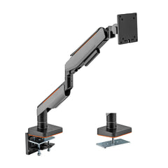 BRATECK Single Heavy-Duty Gaming Monitor Arm Fit Most 17'-49' Monitor Up to 20KG VESA 75x75,100x100 Tristar Online