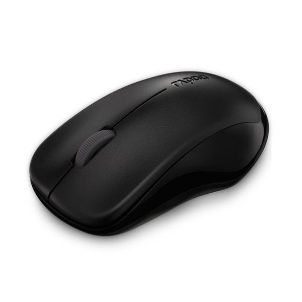 RAPOO 1620 2.4G Wireless Entry Level Mouse Black Tristar Online