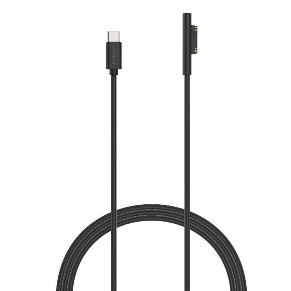 CYGNETT USB-C to Microsoft Surface Cable 2M - Black CY3314USCMS Tristar Online