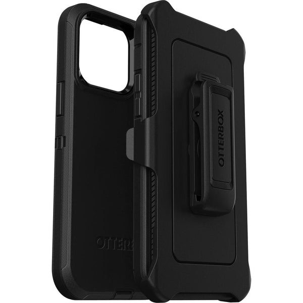 OTTERBOX Apple iPhone 14 Pro Max Defender Series Case - Black (77-88390), 4X Military Standard Drop Protection, Multi-Layer Protection Tristar Online