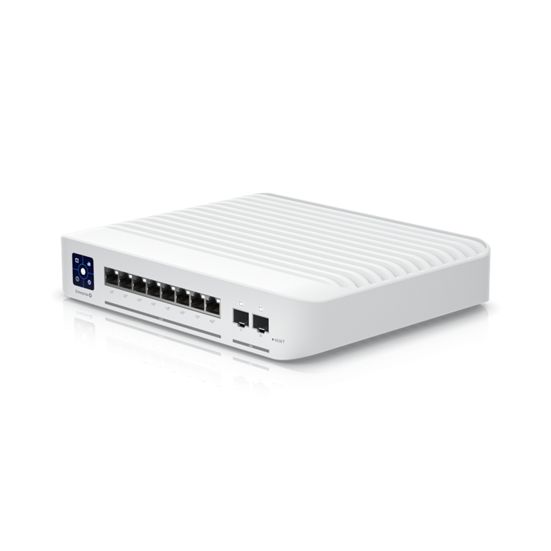 UBIQUITI Switch Enterprise 8-port PoE+ 8x2.5GbE, Ideal For Wi-Fi 6 AP, 2x 10g SFP+ Ports For Uplinks, Managed Layer 3 Switch Tristar Online