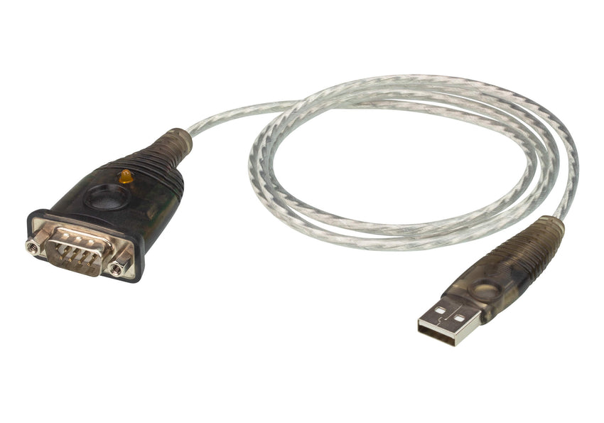 ATEN USB to RS232 converter with 1m cable， 921.6 Kbps Transfer Rate, Compatible with Windows, Mac, Linux Tristar Online