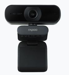 RAPOO C260 Webcam FHD 1080P/HD720P, USB 2.0 Compatible Win7/8/10, Mac OS X 10.6 or above, Chrome OS and Android V5.0 or above - Ideal for TEAMS, Zoom Tristar Online