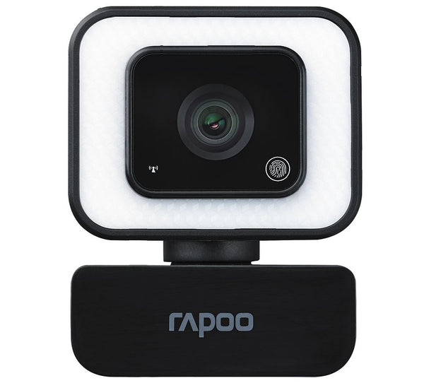 RAPOO C270L FHD 1080P Webcam - 3-Level Touch Control Beauty Exposure LED, 105 Degree Wide-Angle Lens, Built-in/Double Noise Cancellation Microphone Tristar Online
