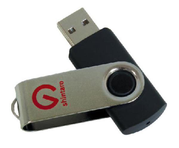 Shintaro 64GB Rotating Pocket Disk USB2.0 Tristar Online