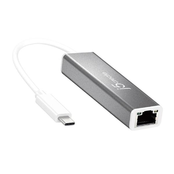 J5create JCE133G USB-C to Gigabit Ethernet Adaptor USB Type-C to RJ-45 Tristar Online