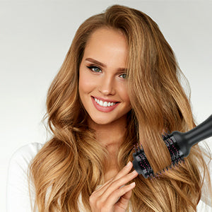 Hot Air One-Step Hair Dryer Negative Ion Anti-Frizz Blowout for Drying,Straightening, Curling and Volumizer (AU Plug) Tristar Online