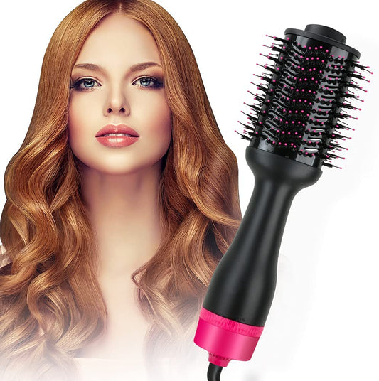 Hot Air One-Step Hair Dryer Negative Ion Anti-Frizz Blowout for Drying,Straightening, Curling and Volumizer (AU Plug) Tristar Online