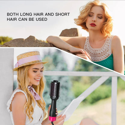 Hot Air One-Step Hair Dryer Negative Ion Anti-Frizz Blowout for Drying,Straightening, Curling and Volumizer (AU Plug) Tristar Online
