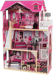 Dollhouse with Furniture for kids 120 x 83 x 40 cm (Model 6) Tristar Online