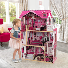 Dollhouse with Furniture for kids 120 x 83 x 40 cm (Model 6) Tristar Online