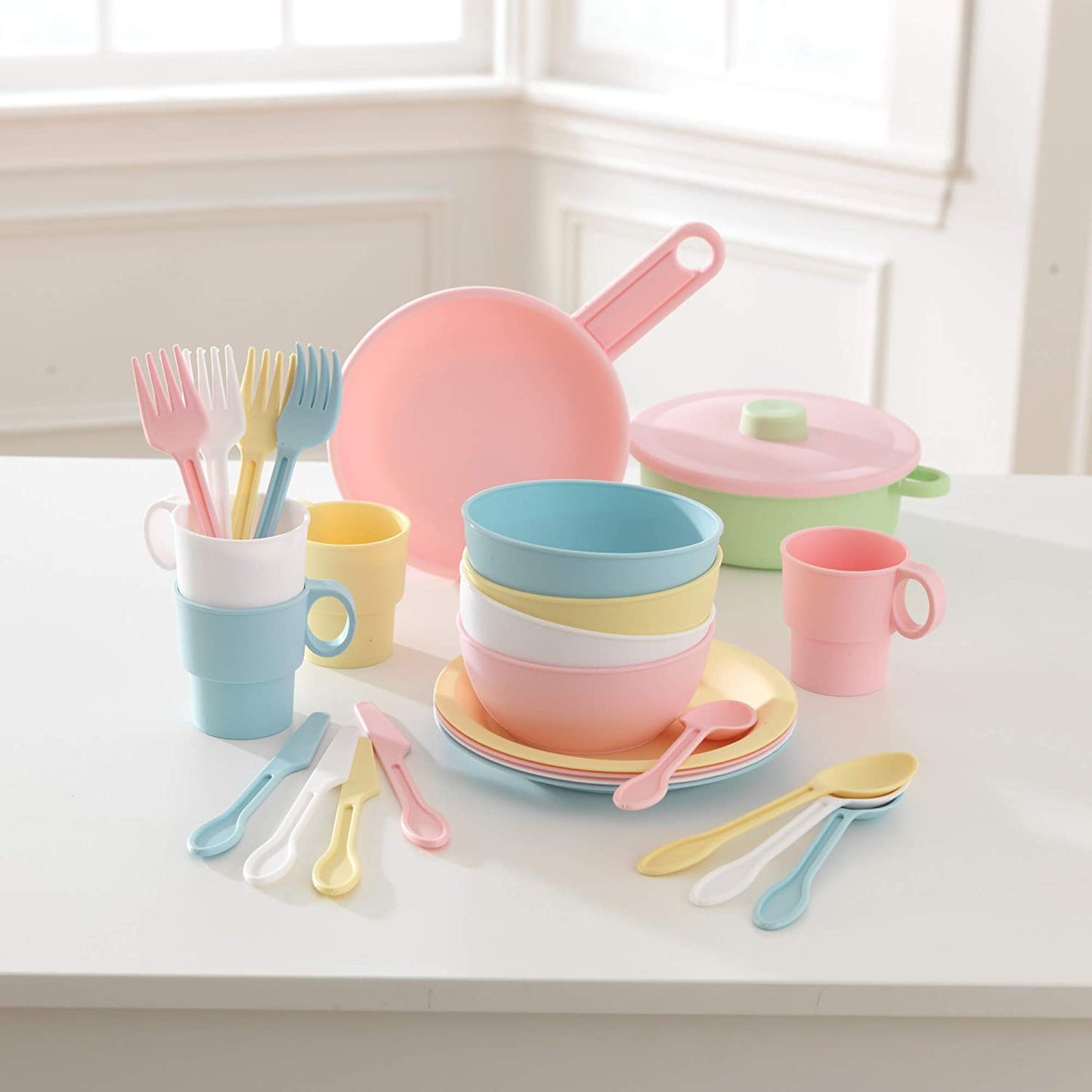27pc Cookware Set - Pastel for kids Tristar Online