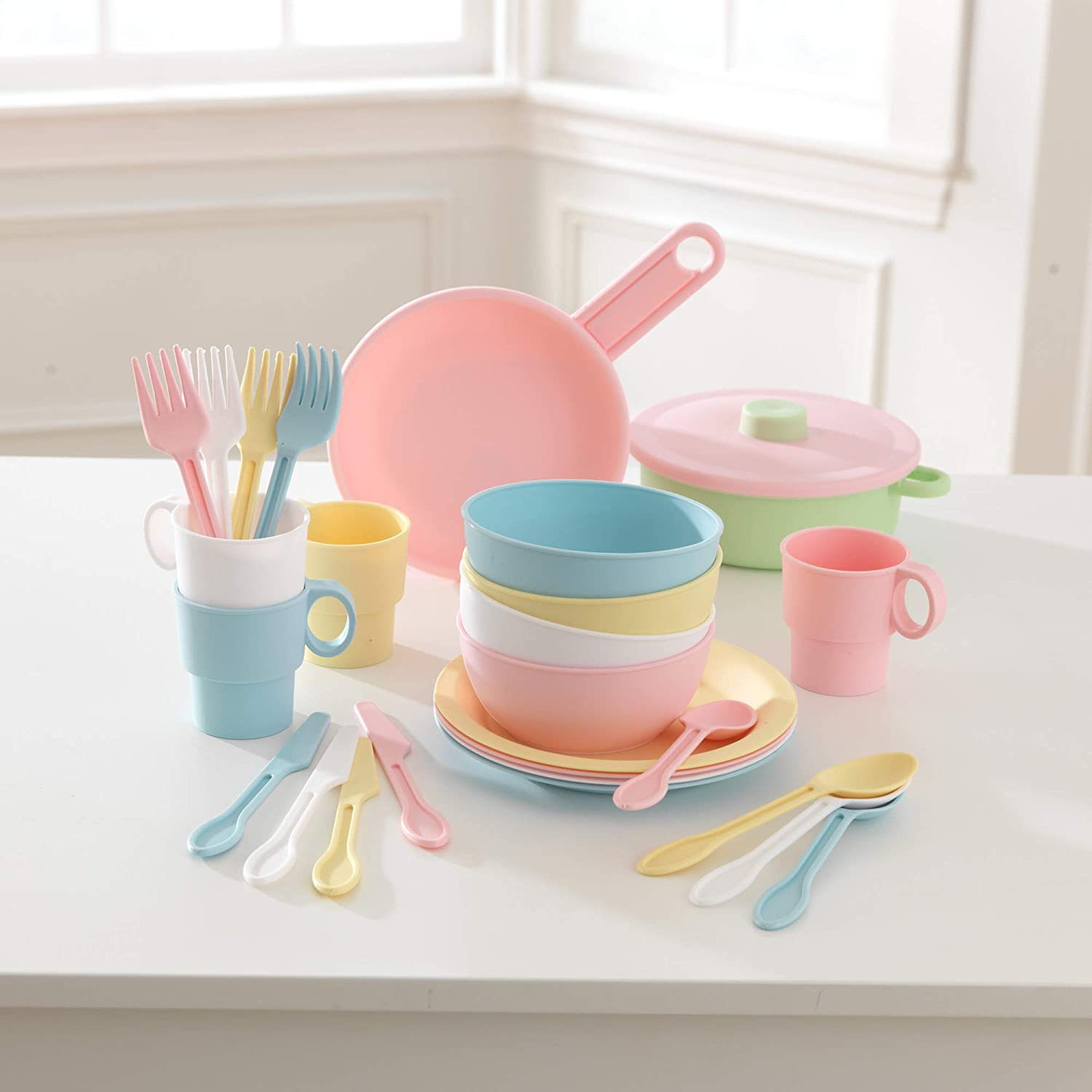 27pc Cookware Set - Pastel for kids Tristar Online