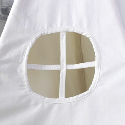 5 Poles Giant Kids Teepee Tent (Natural Canvas) Tristar Online