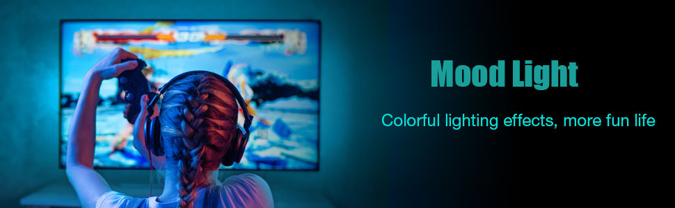 3M LED Strip Lights Rope Light for TV, Gaming and Computer (Lights Strip App with Remote Control) Tristar Online