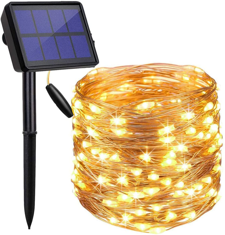 200 Waterproof LED Solar Fairy Light Outdoor with 8 Lighting Modes for Home,Garden and Decoration Tristar Online