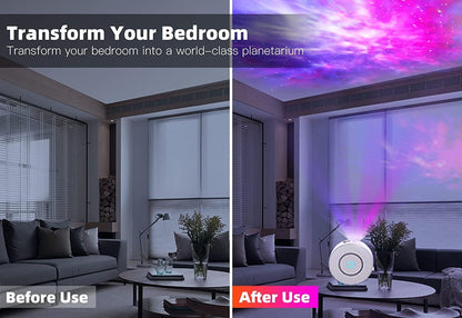 Star Projector Galaxy Light Bedroom connected with Alexa and Google Home Tristar Online