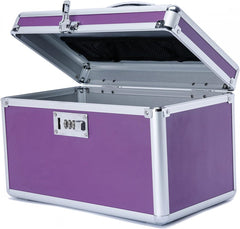 Locking Combination Medicine Box (Purple/Medium) Tristar Online