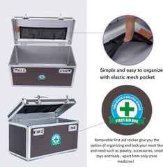 Portable Combination Medicine Box (Coffee/Large) Tristar Online