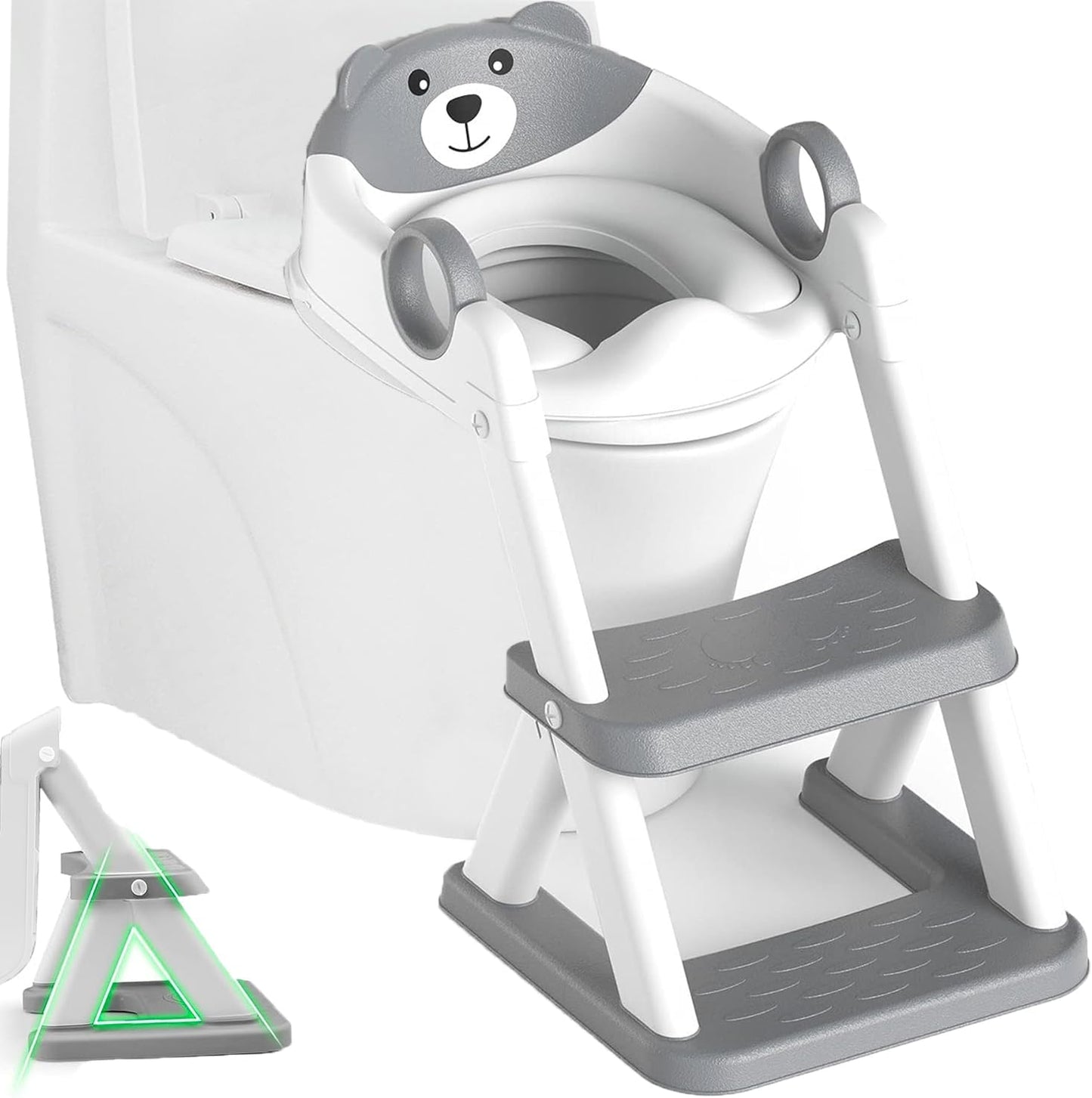Potty Training Seat Ladder, Kids Boys Girls, Grey Tristar Online