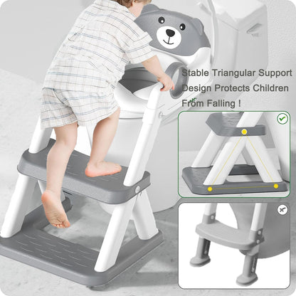 Potty Training Seat Ladder, Kids Boys Girls, Grey Tristar Online