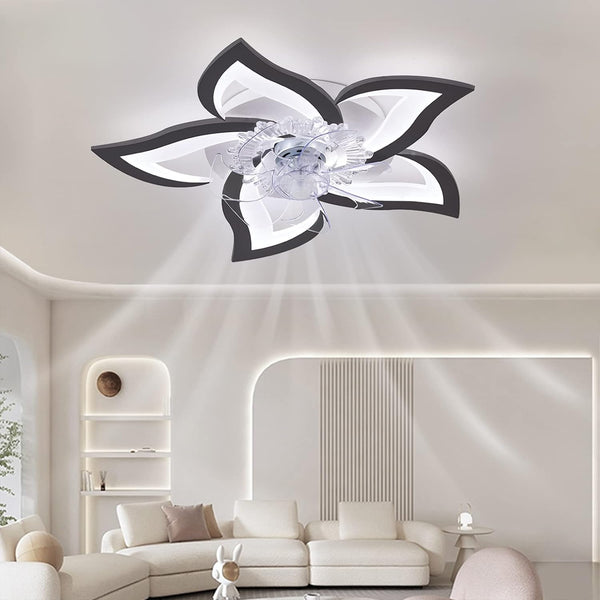 Low Ceiling Light Fan, Low Profile, 6 Wind Speed, 3 Colors (69 cm) Tristar Online
