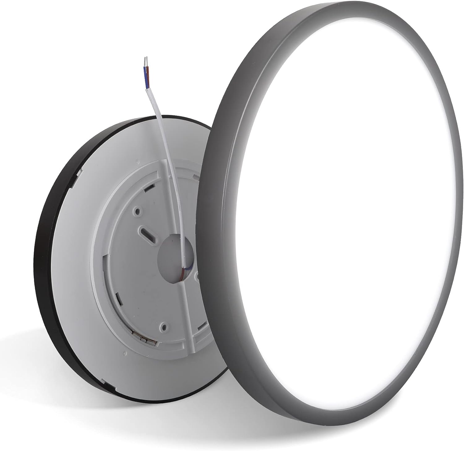 Flush Mount LED Ceiling Light, Natural, Black 48W Tristar Online