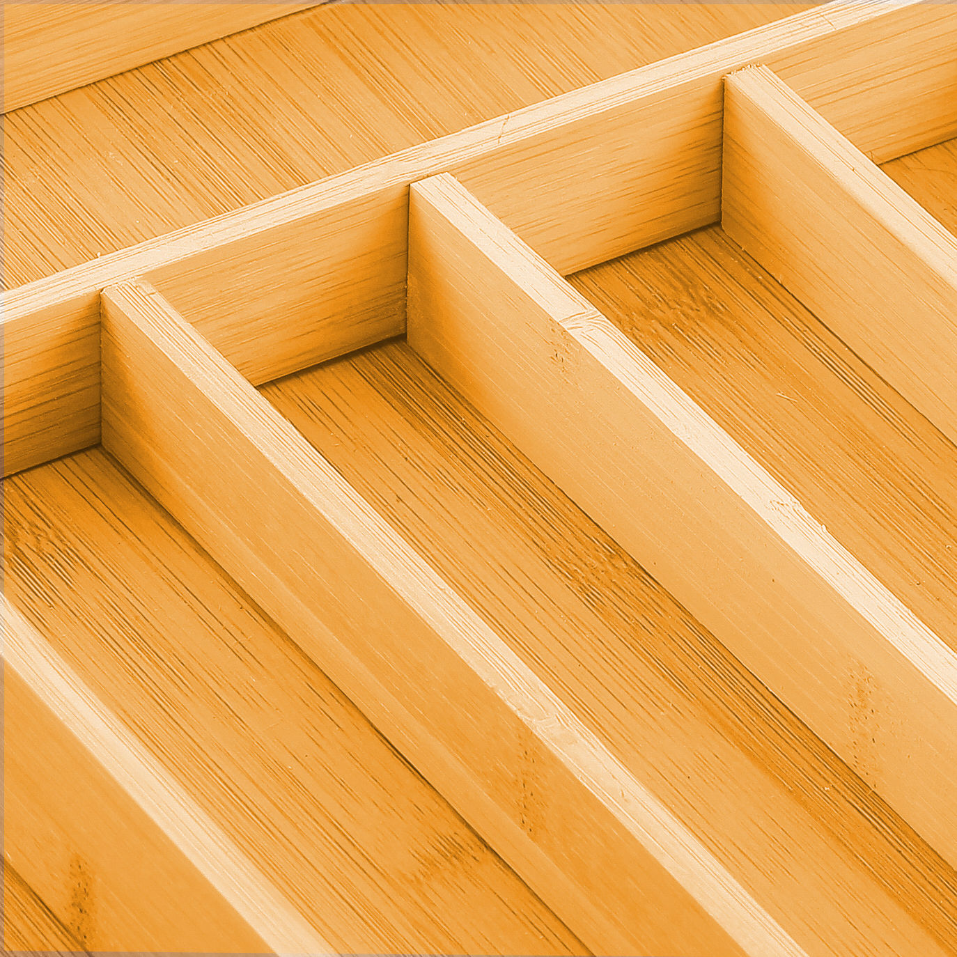 Large Capacity Bamboo Expandable Drawer Organizer with Knife Block Holder for Home Kitchen Utensils Tristar Online