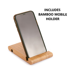 3 Pieces Bamboo Cutting Board with Juice Groove and Mobile Holder included for Home Kitchen Tristar Online
