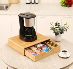 Bamboo K-Cup Coffee Pod Holder Storage Organizer  for Kitchen, Jewelry and Cosmetic Tristar Online