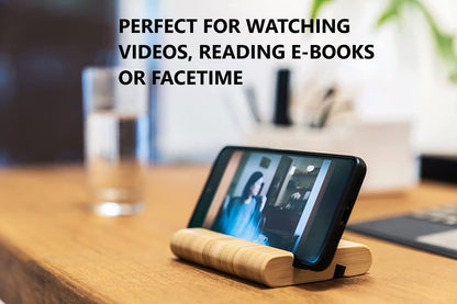 Large Bamboo Cutting Board and 4 Containers with Mobile Holder gift included for Home Kitchen Tristar Online