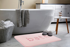 Extra Thick Memory Foam & Super Comfort Bath Rug Mat for Bathroom (60 x 40 cm, Pink) Tristar Online