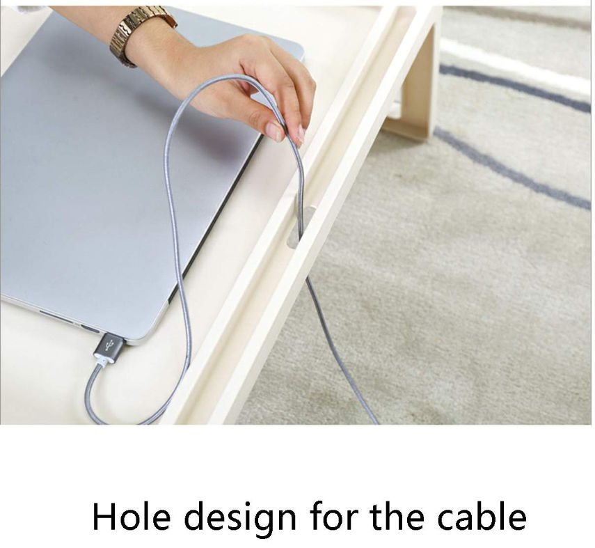 Multifunction Laptop Bed Desk with foldable legs for Home Office (Blue) Tristar Online