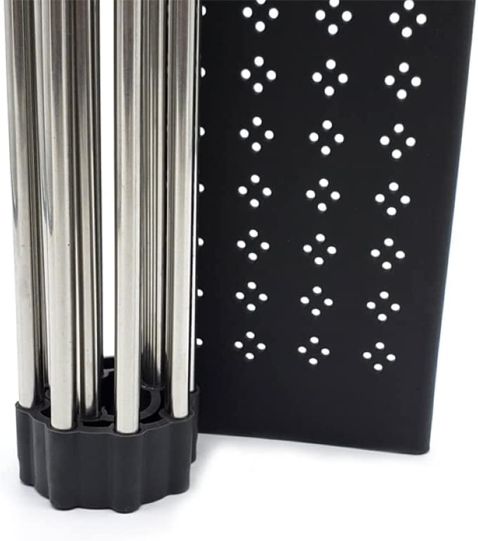 2 Pack Large Stainless Steel Roll Up Dish Drying Rack with Utensil Holder for Home Kitchen Tristar Online